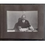 Album pamiątkowy pracowników Izby Rzemieślniczej w Kielcach w latach 1931-1934.10 zdjęć.