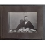 Album pamiątkowy pracowników Izby Rzemieślniczej w Kielcach w latach 1931-1934.10 zdjęć.