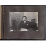 Album pamiątkowy pracowników Izby Rzemieślniczej w Kielcach w latach 1931-1934.10 zdjęć.