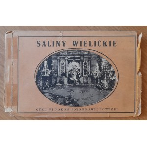 Wieliczka Salinas.Rotogravure series of views 10 pieces in zetaw.