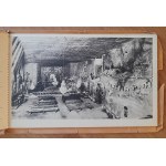 Wieliczka Salinas.Rotogravure series of views 10 pieces in zetaw.