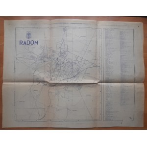 Radom.Plan Radomia