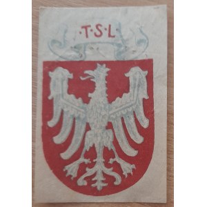 Fundraising stamp .T.S.L. white eagle on red shield