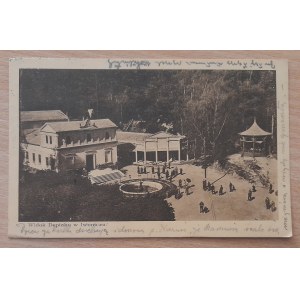 Iwonicz-Zdrój.View of the promenade