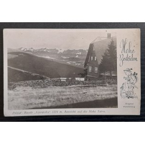 Beskid Żywiecki.Lipowska Hala. 1324 m (Unterstand)