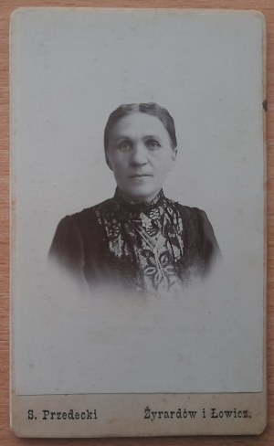 Żyrardów et Łowicz. Photo carton par S. Przedecki
