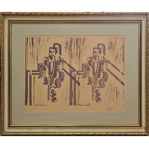 Unidentified Artist, Composition, 1973