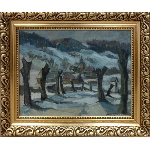 Jerzy Potrzebowski (1921-1974), Winter Landscape