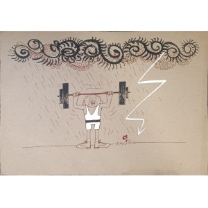 Miroslaw Pokora (1933-2006), Strongman