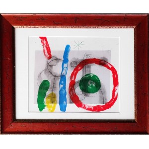 Joan Miro (1893-1983), Kompozycja, 1965
