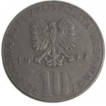 Moneta PRL 10 zł Bolesław Prus 1977