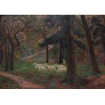 Louis Misky, Shepherdess of the Goats [Iron Water Motif].