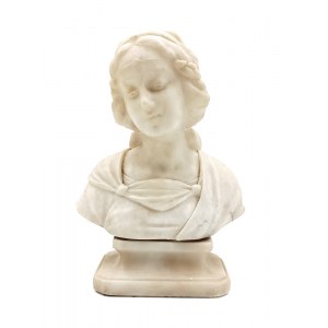 Bust of a young woman,