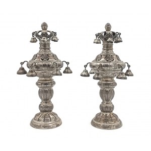 Rimonim-pair, Vienna