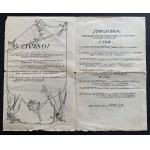 [Sedlak] ZUR ABSCHIEDSFEIER [Program z okazji IMPREZY POŻEGNALNEJ szkoły szkoły oficerów] Niemcy [1917]