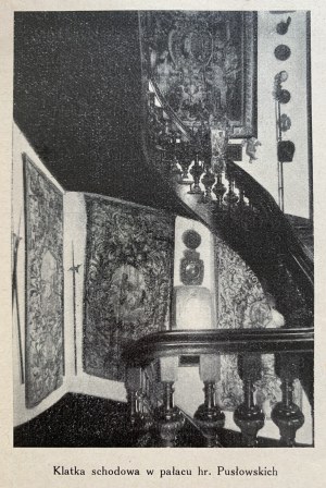 GUIDE TO THE COLLECTIONS IN THE PAŁAC OF Hr. PUSŁOWSKICH IN KRAKOW. National Museum Krakwow [1936].