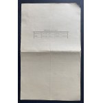 [NIEDZIAŁKOWSKA Wiktoria] Set of 3 school certificates - semi-annual list of censures. Liceum Żeńskie W. Niedziałkowska. Lviv [1912-14].