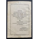 [BEAUTY] POST-PROGRESS COSMETICS developed by D-R Zamenhof. SPOSOBY OF Hygienic NURSING OF THE NURSERY OF THE FACE, HAIR, TEETH ¡ HANDS. Warsaw [1928].