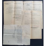 STANISŁAWÓW. Zestaw 11 dokumentów [1925]