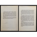 TOMASZEWSKI Jerzy. Katalog zur Ausstellung Warschau 1944. Warschau [1977].