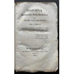 [Ed.1] NARUSZEWICZ Adam - Historya narodu polskiego. Svazek I. Část II. Varšava [1824].