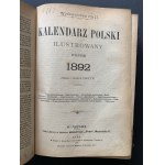 [KLOCEK] Kalendarz Polski ilustrowany 1891-1895. Rzemieślnik Polski 1900. Warszawa