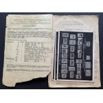 [Filatelie] CENNIK-KATALOG ZNACZKÓW POLSKICH - GENERALNEJ GUBERNJI. Varšava [1943].