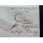 [Korespondencja] TYSZKIEWICZ Ludwik - Hetman. Warszawa [1786]