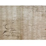 [Korespondencja] TYSZKIEWICZ Ludwik - Hetman. Warszawa [1786]