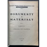 [OBOZY] BLUMENTÁLNÍ N[achman] - Dokumenty a materiály z doby německé okupace v Polsku. Svazek 1: Obozy. Lodž [1946].