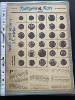 [Collector's Segregator] Kolecjoner Polski. Příloha Polského kurýra. Varšava [1977-1989].