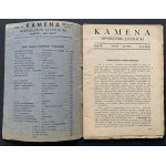 [Gajcy] KAMENA. Miesięcznik literacki Rok VII / April - May 1946. Nr 6-7 [66-67] Lublin, Chełm [1946].