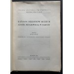 LEWAK Adam - Katalog rukopisů Muzea Adama Mickiewicze v Paříži. Krakov [1931].