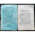 [Religia] Homiletyka dział kaznodziejski, teologiczno-pasterski i ascetyczny i Przewodnik Społeczny poświęcony sprawom bieżącej chwili wraz z dodatkiem popularnym. 6 zeszytów Wocławek [1906]