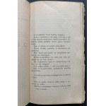 SZECH Antoni - Poznámky ke SPOLEČNOSTI. Krakov [1906].