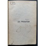[Wyd.1] REYMONT Władysław - Za frontem. Varšava [1919].