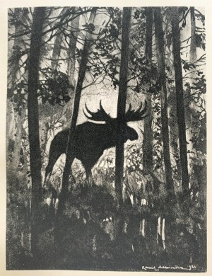 WEYSSENHOFF Joseph - The wilderness. A novel. With 10 illustrations by Kamil Mackiewicz. Warsaw [1930].