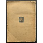 SAWICKI Jakub - Studia nad położeniem prawnym mniejszości religijnych w państwie polskim. Warszawa [1937]