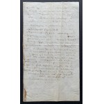 [Rękopis] Poświadczenie chrztu. Proboszcz Parafii Przemykowskiej [1898]