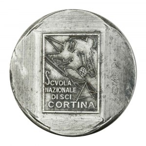P Scuola Nazionale Di Sci Cortina 61 x 50 mm, P Scuola Nazionale Di Sci Cortina 61 x 50 mm