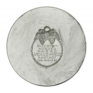 N Moto Club Genova G.S.SiaP Coppa Bissoni Tortona 29 Giugno 1931 50 x 43 mm, N Moto Club Genova G.S.SiaP Coppa Bissoni Tortona 29 Giugno 1931 50 x 43 mm