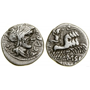 Republika Rzymska, denar, (116-115 pne), Rzym