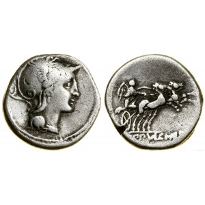 Repubblica romana, denario, (110-109 a.C.), Roma