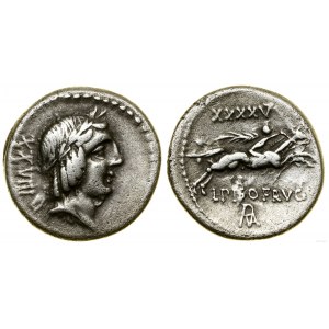 Republika Rzymska, denar, 90 pne, Rzym