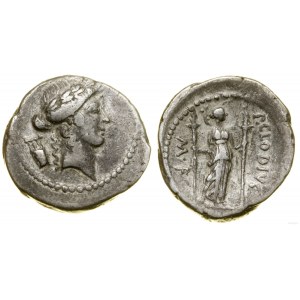 Roman Republic, denarius, 42 BC, Rome