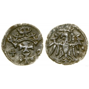 Pologne, denier, 1549, Gdansk