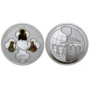 Kamerun, 2 500 frankov, 2016