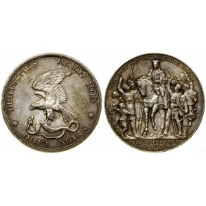 Germany, 3 marks, 1913, Berlin