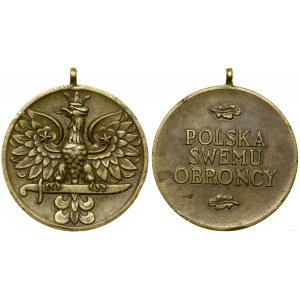 Polska, Medal Wojska, od 1945, wykonanie angielskie