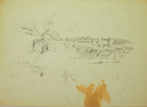 STAROWIEYSKI Franciszek - Pejzaż Kazimierza Dolnego - 1974